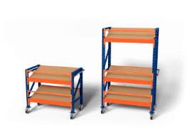 Category Pojízdné regály se šikmými policemi & stoly