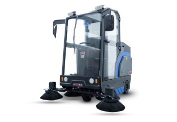 Komunální zametací stroj SKM80E, 15.200 m²/h, 1.950 mm x 2.190 mm x 2.085 mm, wipeket 
