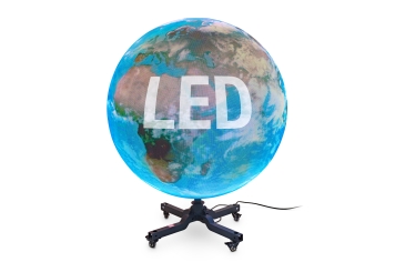 Sférický LED displej GSMD-1/2.5, průměr 1.000 mm, TecMaschin 