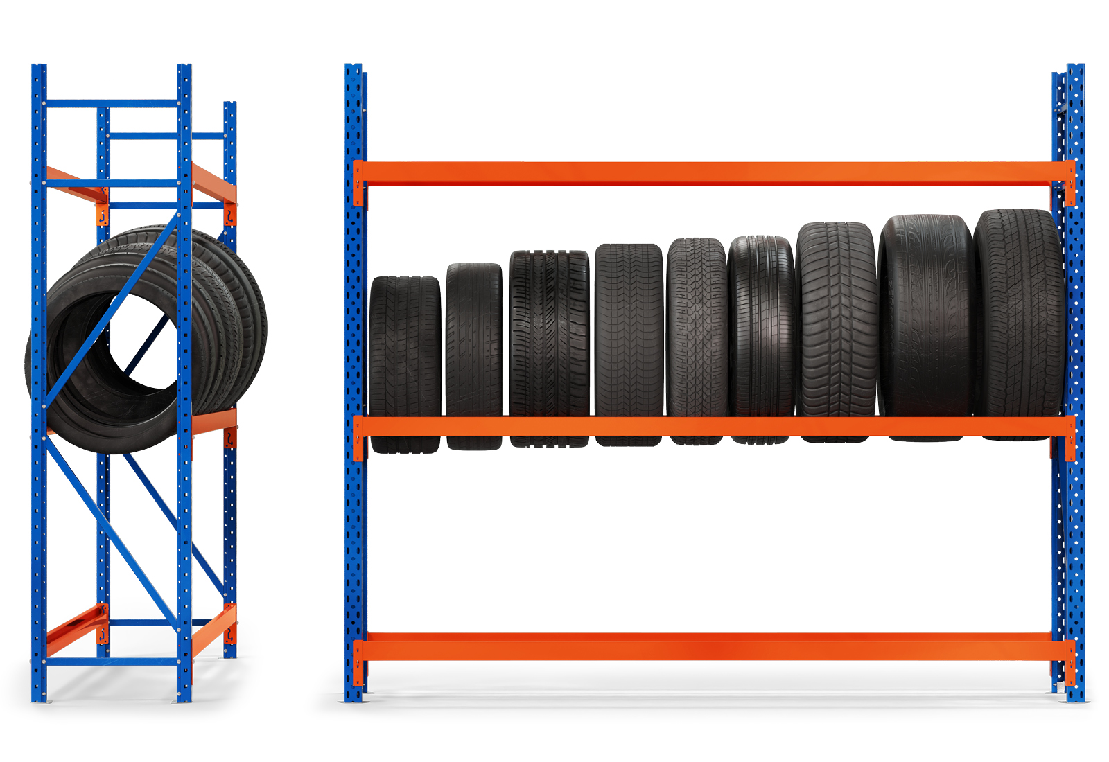 Výška nosiče pneumatik 