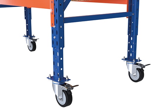 Fahrbares Reifenregal